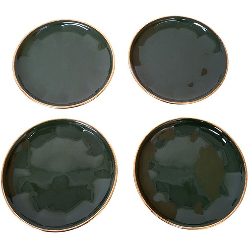 Vintage apilco green and gold - apilco,