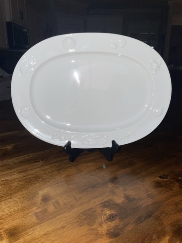 Apilco porcelain ocean platter - porcelain,