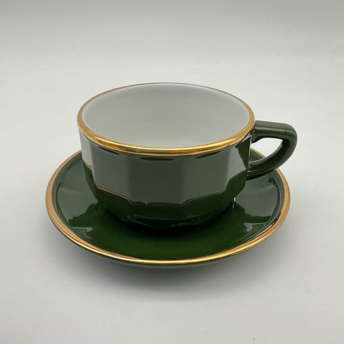 Vintage apilco green - apilco, porcelain