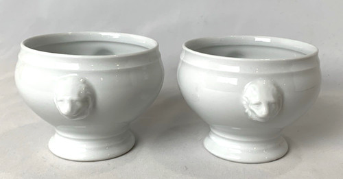 Apilco france soup bowls - france,