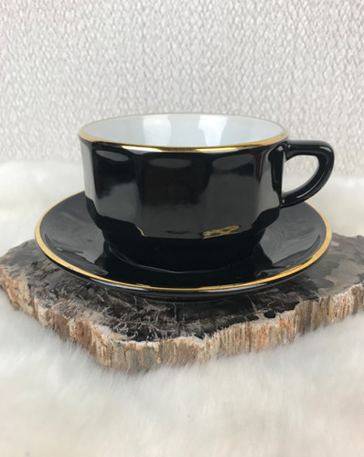 Apilco black coffee cup - coffee,