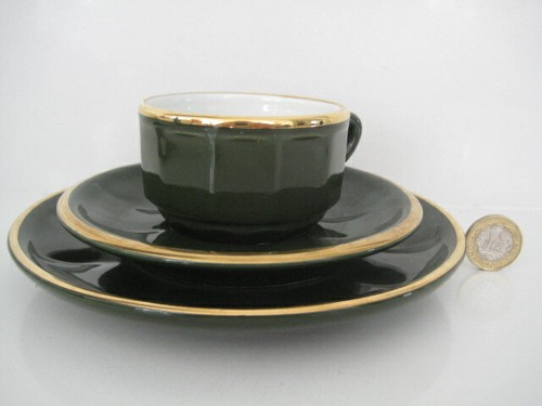 Apilco ware trio - green, &